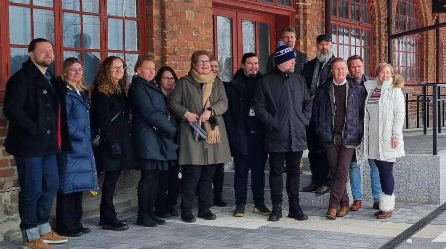 Som en del av trafikforumet besöktes Haparanda järnvägsstation. I trafikforumet deltog personer från kommunerna i Bottenviksbågen och Lapplands förbund samt från VR och andra trafikmyndigheter.