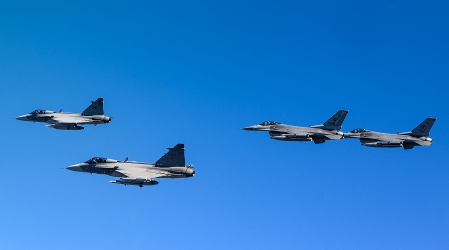 Flygplan. Foto: Försvarsmakten